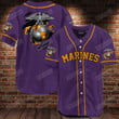U.S Marine Baseball Tee Jersey Shirt
