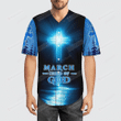 March - Child Of God Baseball Jersey, Baseball Shirt