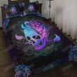 Skull Mandala Cotton Bed Sheets Spread Comforter Duvet Cover Bedding Sets