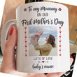 Personalized Mug Custom Photo Mug To Mother Mug Lots Of Love Mug Gifts For Mother Wife From Son Best Mother's Day Mug Gifts Birthday Gifts Mug To New Mom