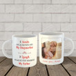 Personalized Mug Custom Photo Mug To My Stepmother Mug I Smile Because You Are My Stepmother Mug Gifts For Stepmother From Son Daughter Best Mother's Day Mug Gifts Birthday Gifts Mug