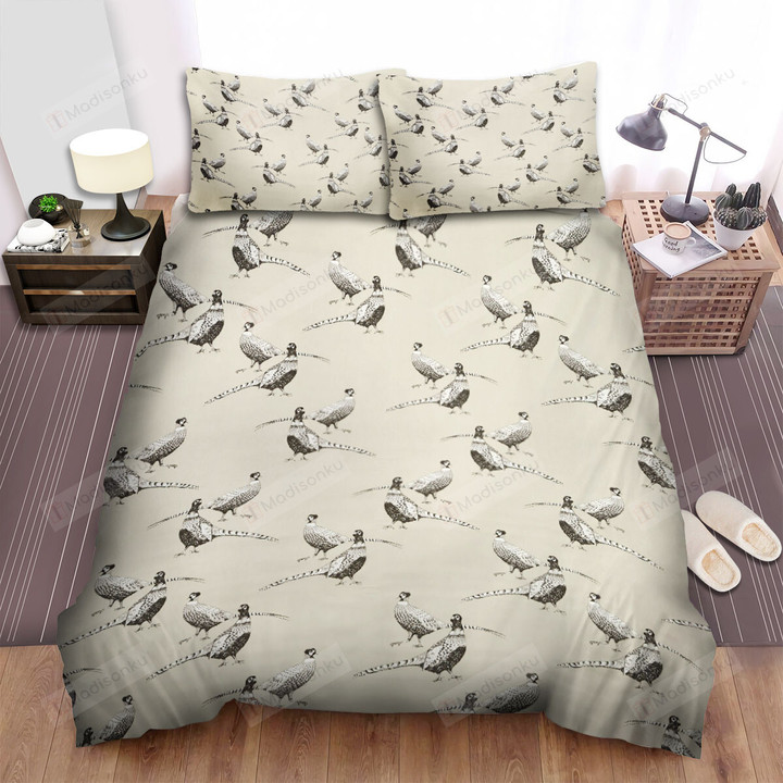 The Wild Chicken - The Pheasant Canvas Art Bed Sheets Spread Duvet Cover Bedding Sets