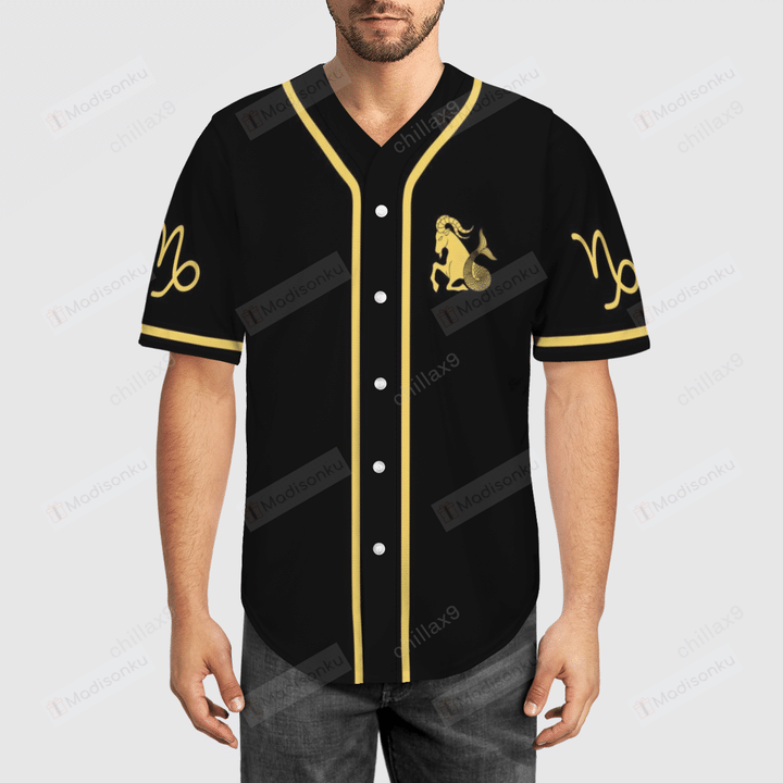 Capricorn - Awesome Zodiac Sign Facts Baseball Tee Jersey Shirt