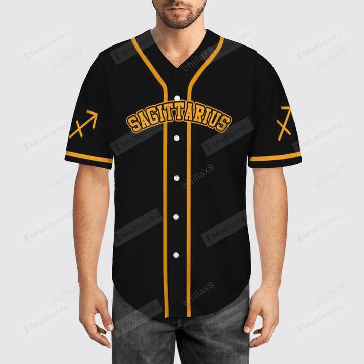 Sagittarius - The Most Powerful Zodiac Sign Baseball Tee Jersey Shirt