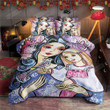 3D Mother And Daughter Cotton Bed Sheets Spread Comforter Duvet Cover Bedding Sets