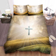 A Cross Shining Brightly Bed Sheets Spread Comforter Duvet Cover Bedding Sets