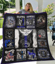 Police Dog Sheepdog Lives For The Day Quilt Blanket Great Customized Gifts For Birthday Christmas Thanksgiving Perfect Gifts For Police