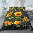 Floral Collection Cotton Bed Sheets Spread Comforter Duvet Cover Bedding Sets