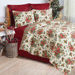 Christmas Bow Bed Sheets Duvet Cover Bedding Set Great Gifts For Christmas Holiday