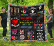 Sign Language Quilt Blanket Great Gifts For Birthday Christmas Thanksgiving Anniversary
