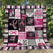 Breast Cancer Awareness My Real Ones Tried To Kill Me Quilt Blanket Great Customized Gifts For Birthday Christmas Thanksgiving Perfect Gifts For Breast Cancer Awareness