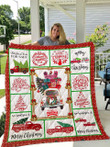 Merry Christmas Theme We Wish You A Merry Christmas Quilt Blanket Great Customized Blanket Gifts For Birthday Christmas Thanksgiving