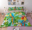 Parrot Cotton Bed Sheets Spread Comforter Duvet Cover Bedding Sets