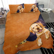Love Puppy, Labrador Retriever Bed Sheets Spread Duvet Cover Bedding Sets