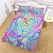 Vibrant Rainbow Marble Cotton Bed Sheets Spread Comforter Duvet Cover Bedding Sets Perfect Gifts For Marble Lover Gifts For Birthday Christmas Thanksgiving
