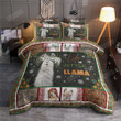 Life Is Better With Llama Cotton Bed Sheets Spread Comforter Duvet Cover Bedding Sets