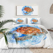 Sea Turtle Cotton Bed Sheets Spread Comforter Duvet Cover Bedding Sets