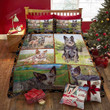 Australian Cattle Dog Cotton Bed Sheets Spread Comforter Duvet Cover Bedding Sets