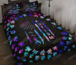 Autism Light Color Cotton Bed Sheets Spread Comforter Duvet Cover Bedding Sets