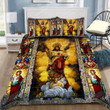 Jesus Christ Cotton Bed Sheets Spread Comforter Duvet Cover Bedding Sets