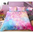 Pink And Blue Dreamcatcher Bed Sheets Duvet Cover Bedding Set