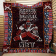 Hockey: Behind Every Good Goalie Is An Empty Net Quilt V1 On Sale!