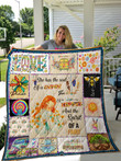 Hippie She Has The Soul Of A Gypsy Quilt Blanket Great Customized Gifts For Birthday Christmas Thanksgiving Perfect Gifts For Hippie