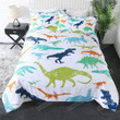 Dinosaurs Pattern Cotton Bed Sheets Spread Comforter Duvet Cover Bedding Sets