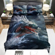 Sea Monster, The Ice Eel Bed Sheets Spread Duvet Cover Bedding Sets