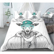 Cool Boy Deer Bed Sheets Duvet Cover Bedding Set