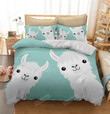 Two Alpacas Bed Sheets Duvet Cover Bedding Sets
