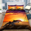 Dolphins Jumping Bed Sheets Spread Duvet Cover Bedding Set