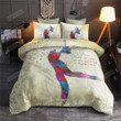 Dance Cotton Bed Sheets Spread Comforter Duvet Cover Bedding Sets