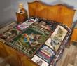 Cat And Book I Read Books I Drink Tea And I Know Things Quilt Blanket Great Customized Blanket For Birthday Christmas Thanksgiving
