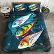 Fishing Cotton Bed Sheets Spread Comforter Duvet Cover Bedding Sets