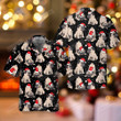 Adorable Christmas Pug Puppies Christmas Hawaiian Shirt, Best Christmas Gift For Pug Lover