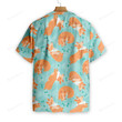 Sleeping Corgi Dreams About Bones Hawaiian Shirt