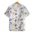 Corgi And Flowers Shirt For Men Hawaiian Shirt