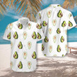Pug And Avocado Hawaiian Shirt