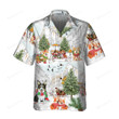 Corgis On Christmas Day Hawaiian Shirt, Corgi Dog Christmas Shirt For Men & Women, Best Christmas Gift