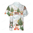 Corgis On Christmas Day Hawaiian Shirt, Corgi Dog Christmas Shirt For Men & Women, Best Christmas Gift