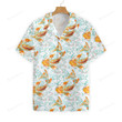 Koi Fish Pattern Hawaiian Shirt