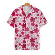 Red Floral Flower Hawaiian Shirt