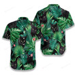 Tropical Black Cat Hawaiian Shirt