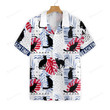 Black Cat Beach Time Hawaiian Shirt