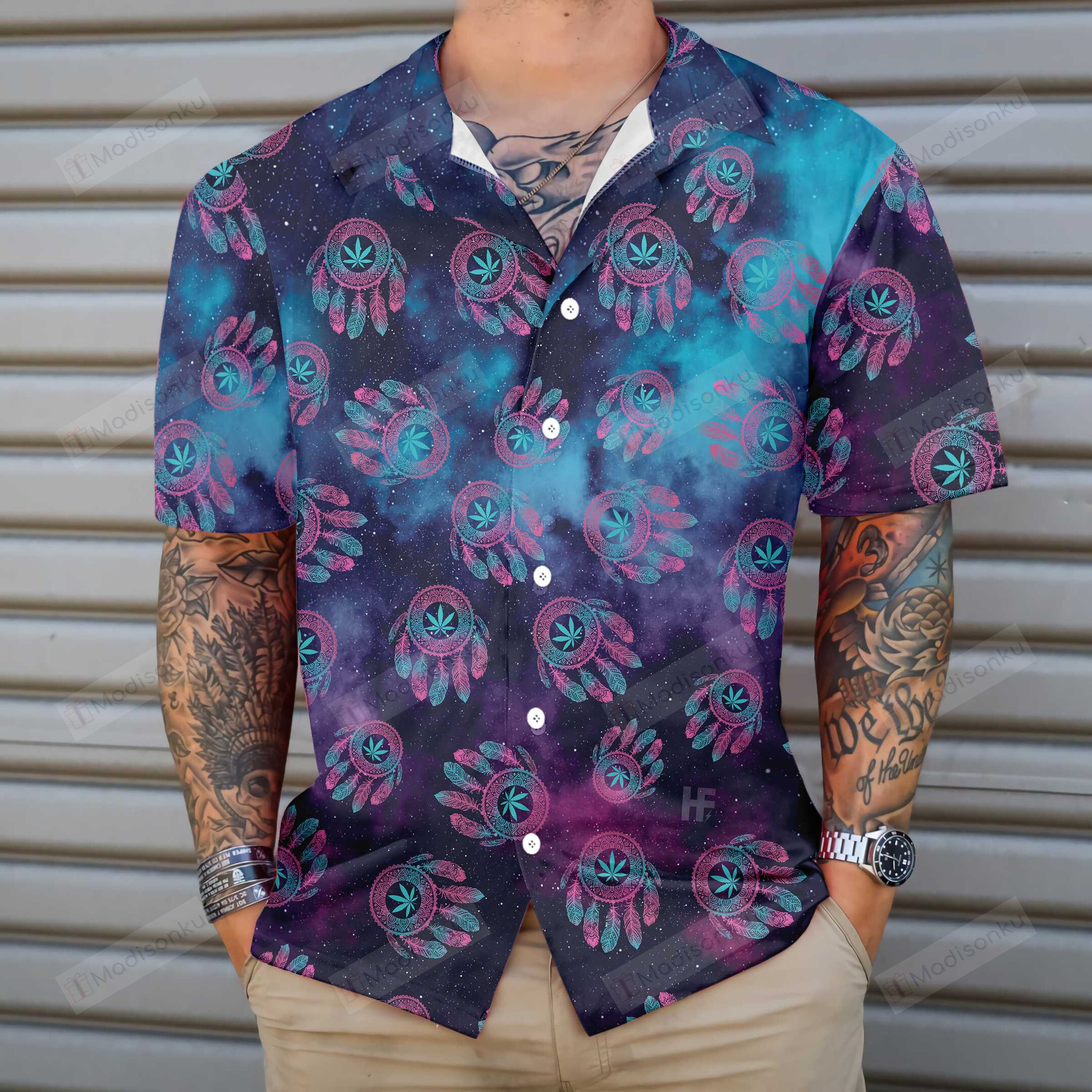Dreamcatcher Weed Hawaiian Shirt