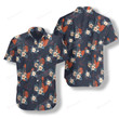 Tropical Flower and Bowling Hawaiian Shirt
