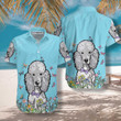 Lady Poodle & The Butterflies Hawaiian Shirt