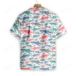 Little Shark Pattern Hawaiian Shirt