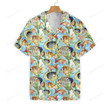 Hand Painted Tropic Fish Hawaiian Shirt
